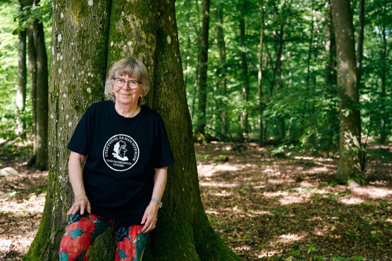 Bodil Jönsson, porträtt av Peter Westrup